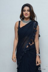 Nidhi Agerwal at Ismart Shankar Pre Release Pressmeet